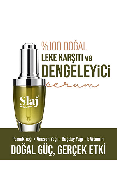 Slaj Leke Karşıtı ve Dengeleyici Serum