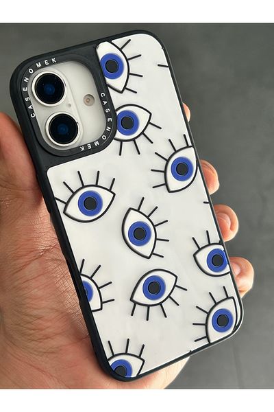 EDELFU حافظة هاتف واقية من السيليكون المنقوش لهاتف iPhone 16 [2024]