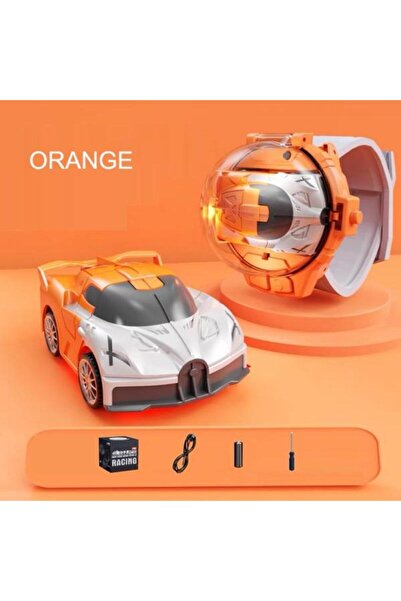 OEM Mini Car With Remote Control Orange Watch
