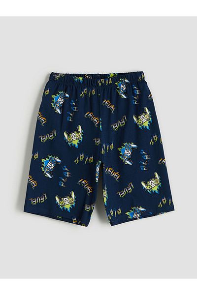 LC Waikiki Комплект пижама с къси панталони за момчета - нов сезон - S5O948Z4