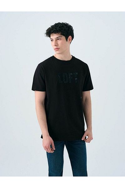 Loft Men's Regular Fit T-Shirt Lf2038459 Black/Black
