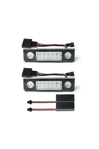 AUTOMAR Lampe LED pentru plăcuțe de înmatriculare Skoda Octavia II, Roomster