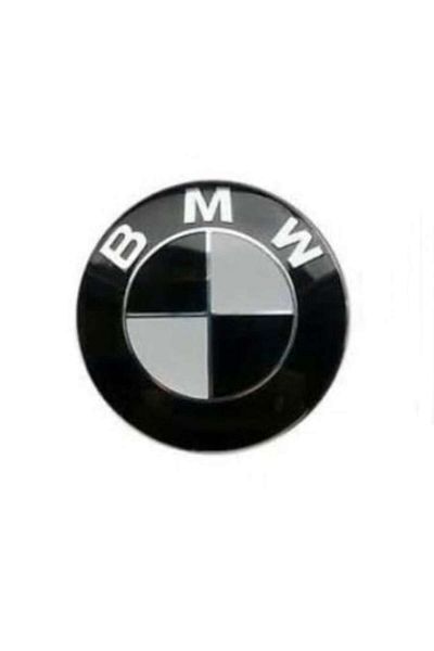 BMW Capac Janta 68mm Alb Negru