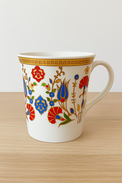 Güral Porselen Altın Yaldızlı Kupa bardak