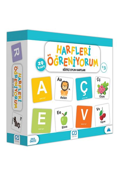 Games Learning Letters Educational Playing Cards 29 Cards