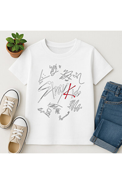 SVART WEAR Tricou cu mânecă scurtă pentru copii și adolescenți, cu imprimeu, ...