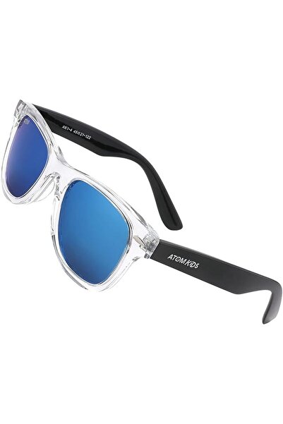 Atom Kids نظارات شمسية مستقطبة زرقاء عاكسة AK1-3