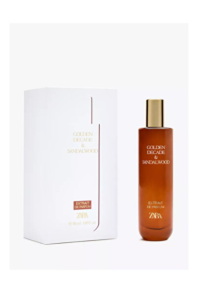 Zara GOLDEN DECADE & SANDALWOOD EXTRAIT DE KADIN PARFUM 50ML (1,7 FL. OZ)