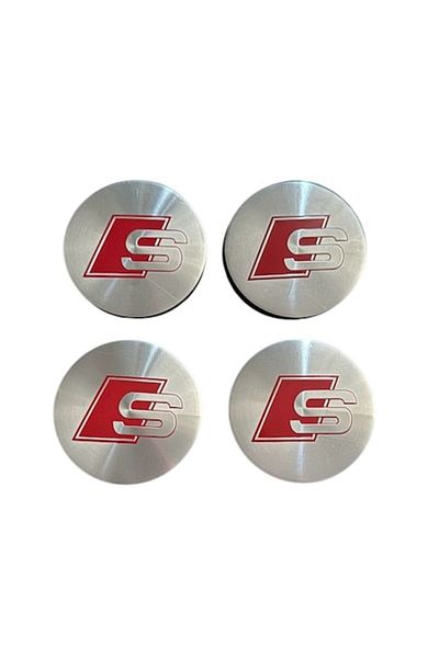 Universal Set 4 capace roti 58mm exterior, 50, 5mm interior Audi s line compatibil/inlocuitor janta aliaj