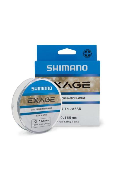 Shimano Exage Monofilament Misina 150mt 0.16mm 2.30kg