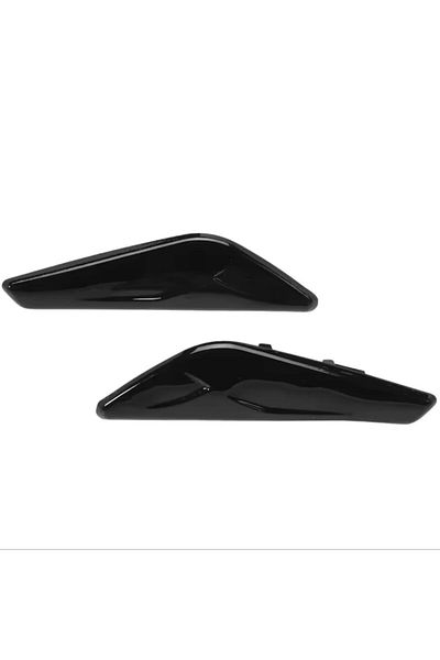 MAF Chrome Front Fender Trim Left Right BMW X3 F25 X4 F26 2010-2017, Black