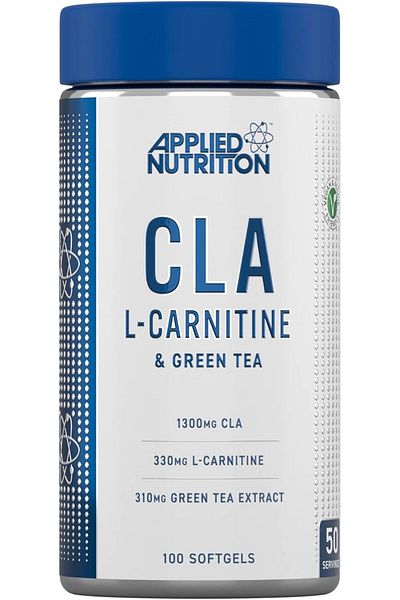 applied nutrition CLA L-Carnitine and Green Tea Dietary Supplements Veggie, 1