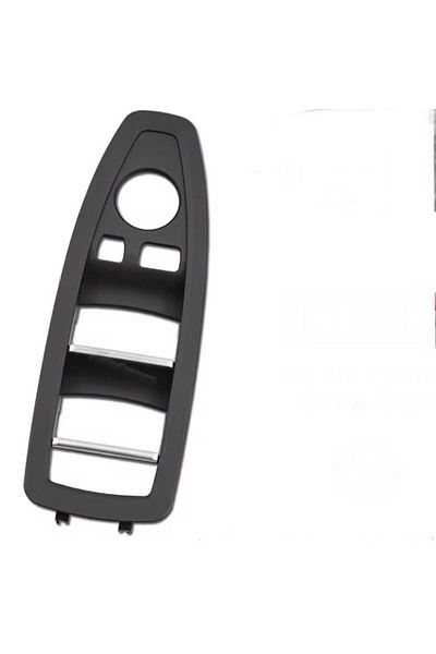 MAF Ornament Butoane Masca Trim Usa Dedicat BMW F20 F21 F30 F31 F34 GT F35 F36, Negru Cu Buton Rabatare