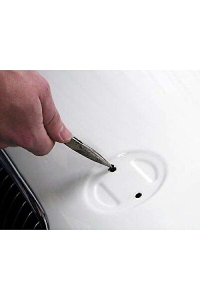 BMW Set 2 Rubber Bushings for Hood Emblem with Pins 82mm