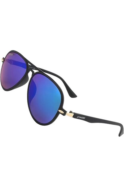 Atom Kids Atom Kid Sunglasses Black/Green AK3-2