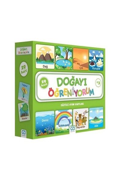Games I'm Learning Nature Educational Game Cards 29 Cards