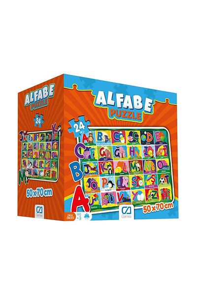 Games Alphabet Puzzle 24 Pieces