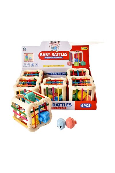 rexa Musical Rattles 6pcs Baby Toy Set
