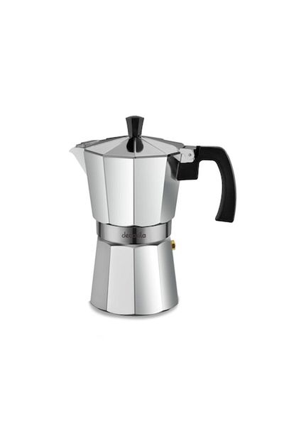 Decakila Filtru de cafea din aluminiu, 9 cești