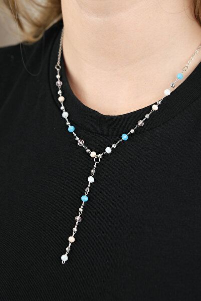 Jack Ferrero KADIN ZİRKON TAŞLI Y KOLYE