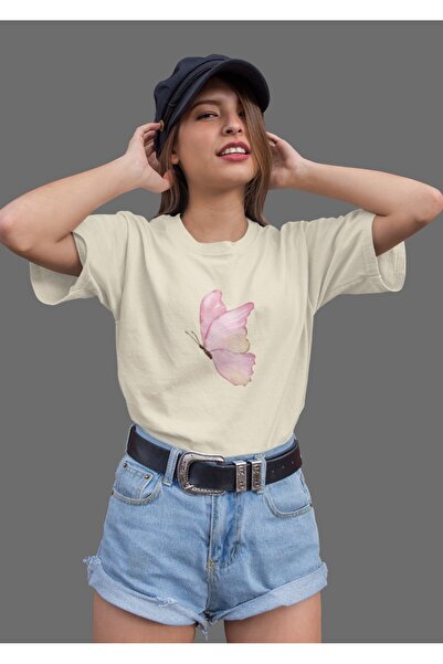 ArtYus Γυναικείο μπλουζάκι με στάμπα με στρογγυλή λαιμόκοψη και κοντό μανίκι