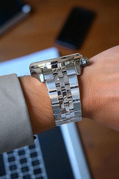 Daniel Klein Exclusive All Functions Active, Calendar, Steel Bracelet Metallic Dial Men's Wristwatch
