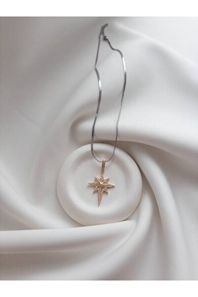 Minne Jewelry-Accessory قلادة من الفولاذ الإيطالي بسلسلة مطروقة مرصعة بأحجار ...