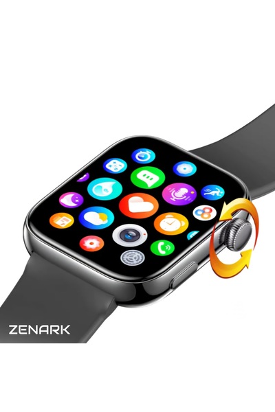 Zenark ZENARK® IVO 11 PRO SmartWatch, AMOLED HD Screen, Notifications, Health Apps, Sports, Gray