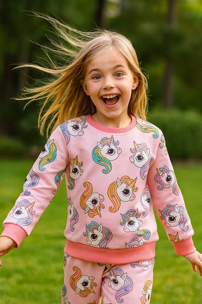 MAXI DRY Set de top cu mâneci lungi pentru fete sezoniere Little Pony