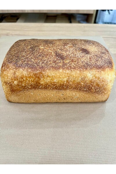 YöreselTat EKŞİ MAYALI SÜTLÜ ZEYTİNYAĞLI TOST EKMEĞİ