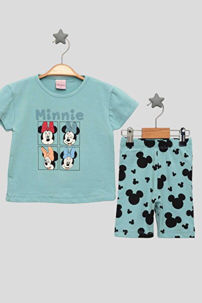 dinamik çocuk Devojčin Minnie Štampano gornji i donji set od 2 dela, kratki r...