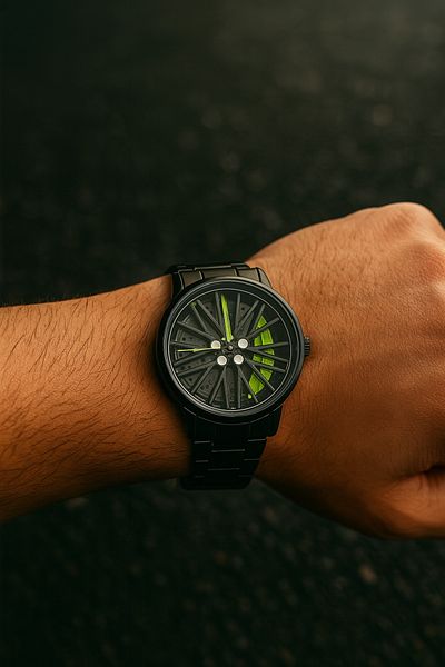G Sport POLO Steel Inner Dial Rotating Rim Sports Car Model Men's Wrist Watch