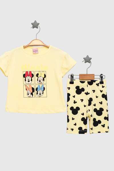dinamik çocuk Devojčin Minnie Štampano gornji i donji set od 2 dela, kratki r...