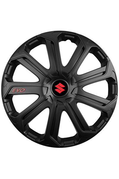 Autohelix MSA Set de 4 capace de jantă Evo negre R16, pentru Suzuki