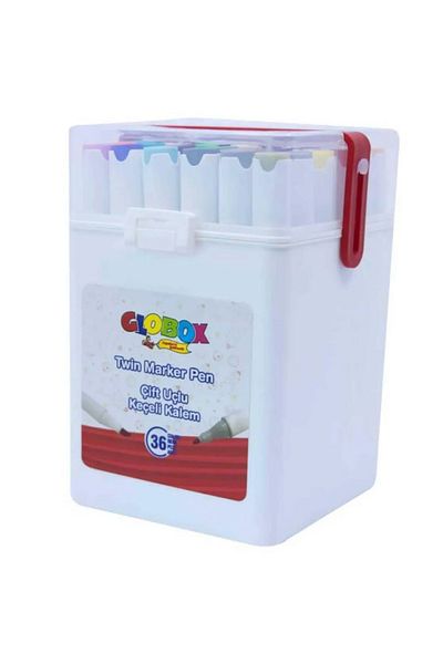 Globox Double Tip Felt Tip Crayons