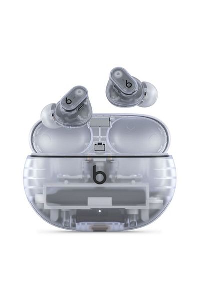 Apple Căști Beats Studio Buds, cu anulare a zgomotului, transparente