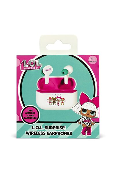 OTL Technologies Wireless Earphones LOL Surprise! B.B. Nation, Bluetooth 5.3, for kids, white-pink