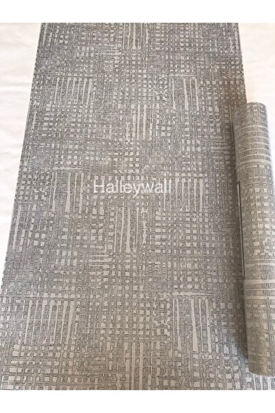 halleywall 2940 Gri Simli Duvar Kağıdı