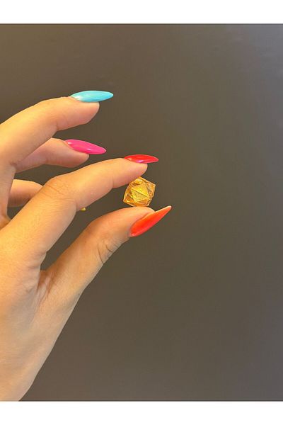 Gönülden Tasarım 25 Pcs Orange 1 cm Bead Set