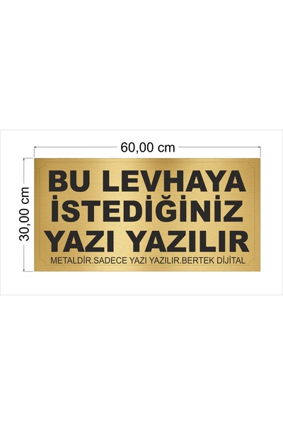 bertekdijital Bertek Dijital Gold Apartman - Site - Han Önü - Kişiye Özel Tabela