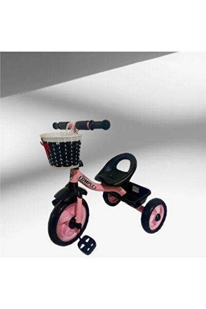 rexa مسند ظهر وسلة خلفية للدراجة ثلاثية العجلات، مريح وعملي