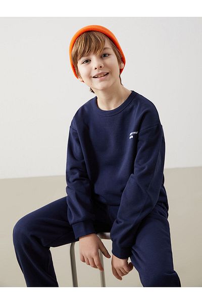 LC Waikiki Crew Neck Boy's Tracksuit Set