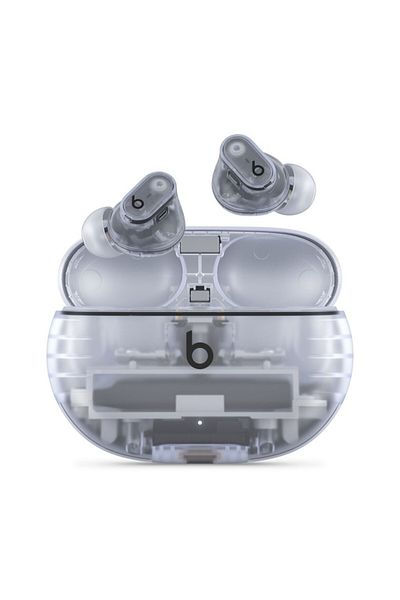 Apple Căști Beats Studio Buds, cu anulare a zgomotului, transparente