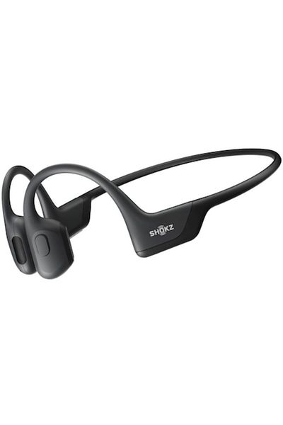 Shokz OpenRun Pro Headphones, Bone Conduction, Sport, Bluetooth, Waterproof, Touch Control, Black