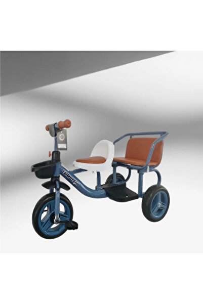 rexa دراجة ثلاثية العجلات للأطفال بمقعدين - رحلة ممتعة لطفلين