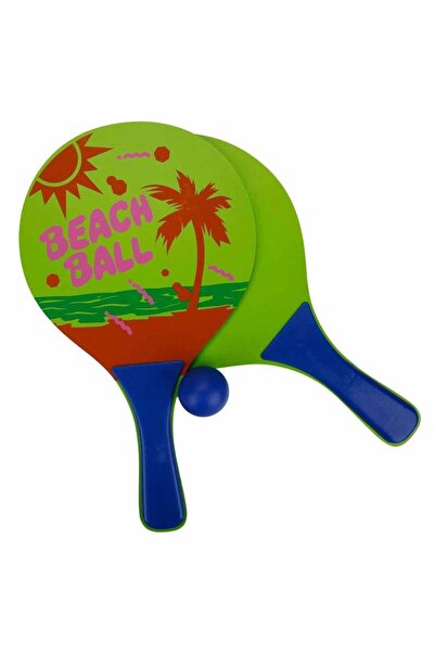NW NessiWorld Wooden Beach Racket