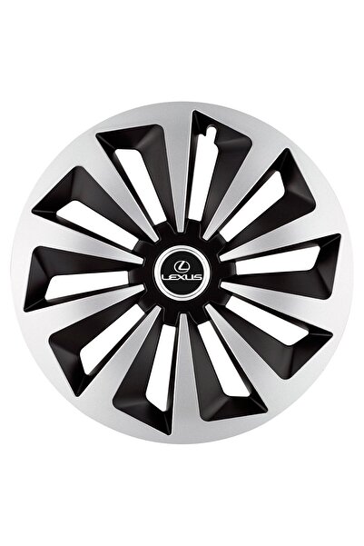 Autohelix MSA Set de 4 capace de jantă Fox Gri-Negru R17 pentru gama Lexus