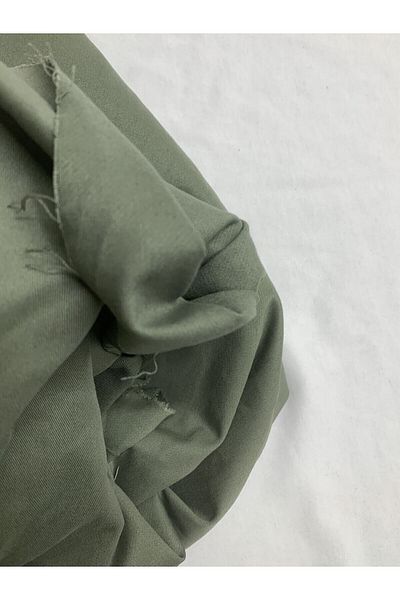 Yiğit Kumaş Canvas Fabric Light Flexible, Piece 300X150 cm Green