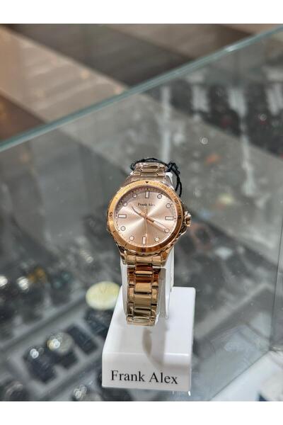 Frank Alex kadın çelik kol saati