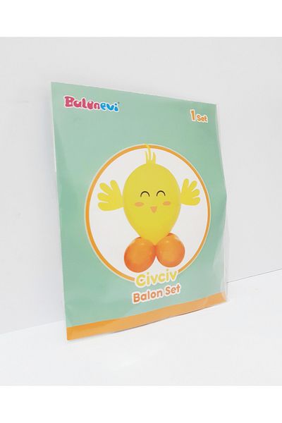 renkli çiçekler Chick Balloon Set Toy Chick Balloon for Kids